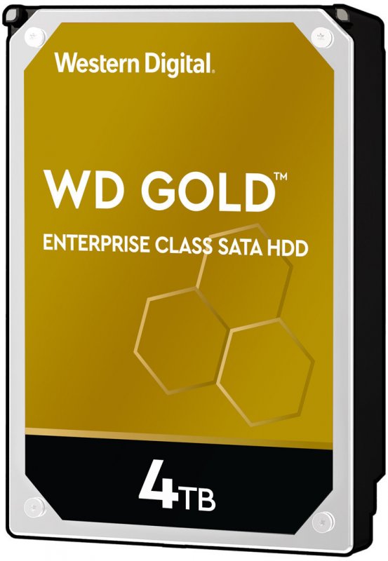 WD Gold/ 4TB/ HDD/ 3.5"/ SATA/ 7200 RPM/ 5R - obrázek produktu