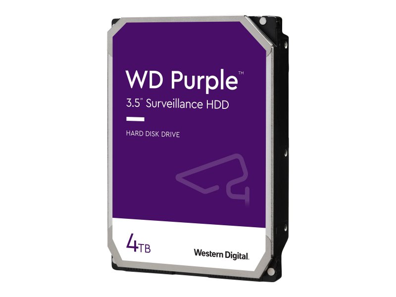 WD Purple/ 4TB/ HDD/ 3.5"/ SATA/ 5400 RPM/ 3R - obrázek produktu
