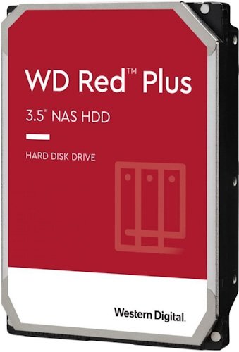 WD Red Plus/ 8TB/ HDD/ 3.5"/ SATA/ 5640 RPM/ 3R - obrázek produktu