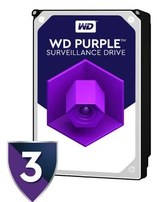 HDD 8TB WD82PURZ Purple 256MB SATAIII 7200rpm 3RZ - obrázek produktu
