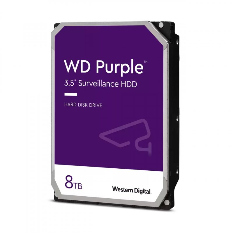 WD Purple/ 8TB/ HDD/ 3.5"/ SATA/ 5400 RPM/ 3R - obrázek produktu