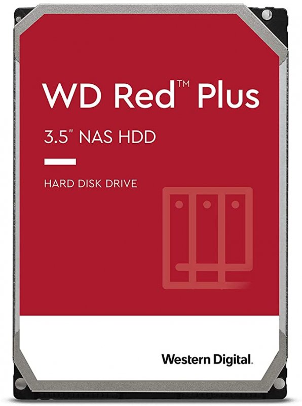 WD Red Plus/ 14TB/ HDD/ 3.5"/ SATA/ 7200 RPM/ 3R - obrázek produktu