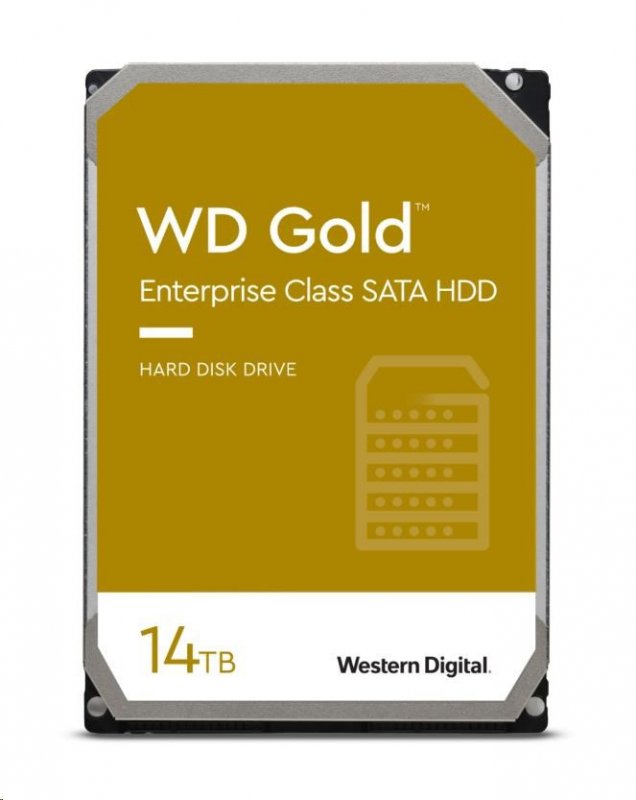 WD Gold Enterprise/ 14TB/ HDD/ 3.5"/ SATA/ 7200 RPM/ 5R - obrázek produktu