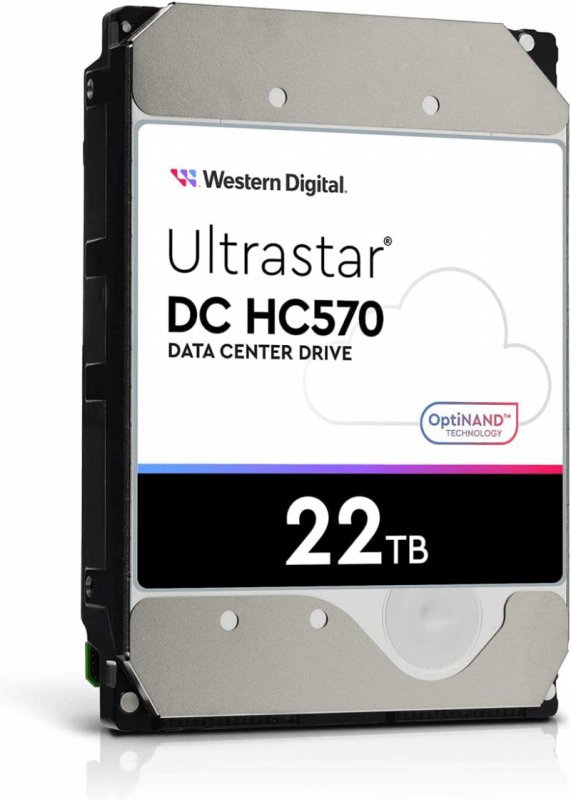 WD Ultrastar/ 22TB/ HDD/ 3.5"/ SATA/ 7200 RPM/ 5R - obrázek produktu