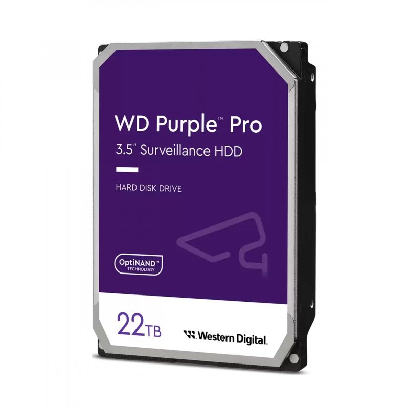 WD Purple Pro/ 22TB/ HDD/ 3.5"/ SATA/ 7200 RPM/ 5R - obrázek produktu