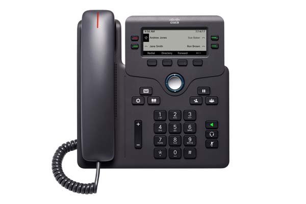 Cisco IP Phone CP-6841-3PW-CE-K9= with power adapter - obrázek produktu