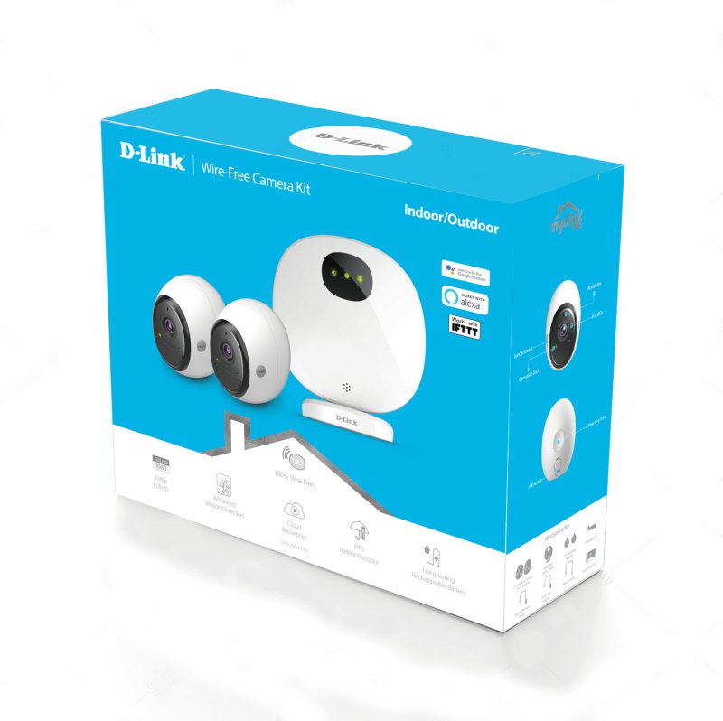 D-Link DCS-2802KT-EU mydlink Pro Wire-Free Camera kit - obrázek č. 5