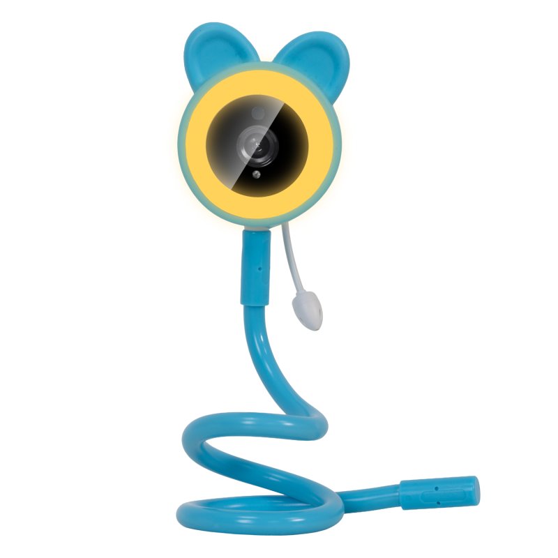 EVOLVEO Baby Monitor N35, dětská chůvička s kamerou,VOX,teploměr,noční vidění,RGB světlo, Modrá - obrázek č. 10