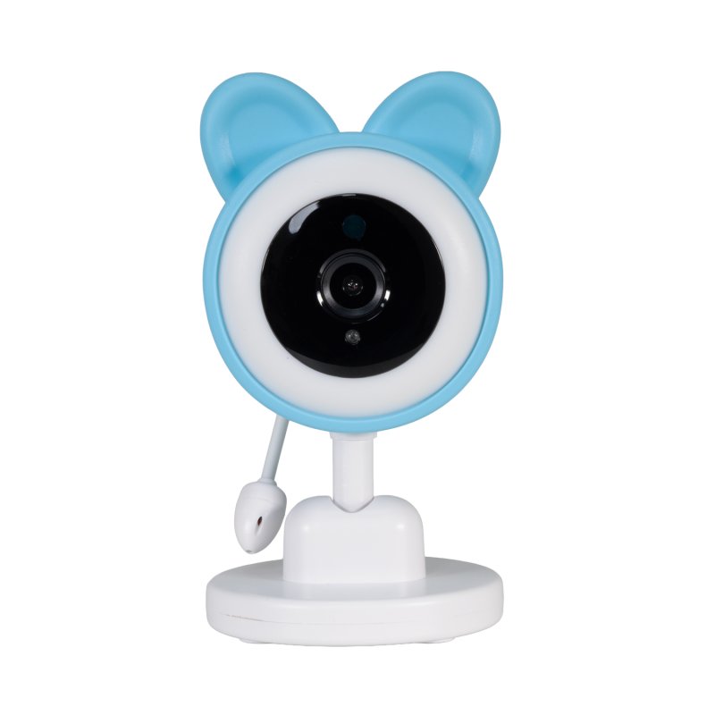 EVOLVEO Baby Monitor N35, dětská chůvička s kamerou,VOX,teploměr,noční vidění,RGB světlo, Modrá - obrázek č. 12