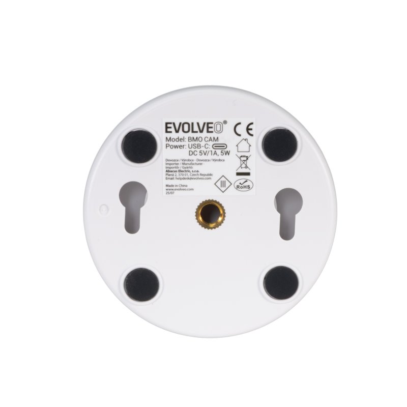 EVOLVEO Baby Monitor N35, dětská chůvička s kamerou,VOX,teploměr,noční vidění,RGB světlo, Modrá - obrázek č. 14