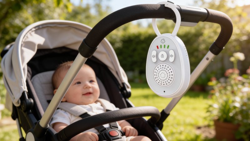EVOLVEO LULLA – Dětská audio chůvička s ukolébavkami a přenosem hlasu - obrázek č. 1