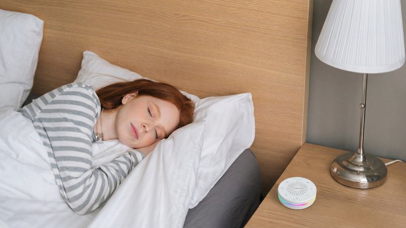 EVOLVEO Nubiloo – uspávací modul s bílým šumem, ukolébavkami a barevným světlem na dobrou noc - obrázek č. 8