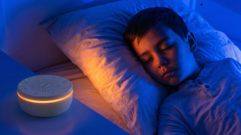 EVOLVEO Nubiloo – uspávací modul s bílým šumem, ukolébavkami a barevným světlem na dobrou noc - obrázek č. 10