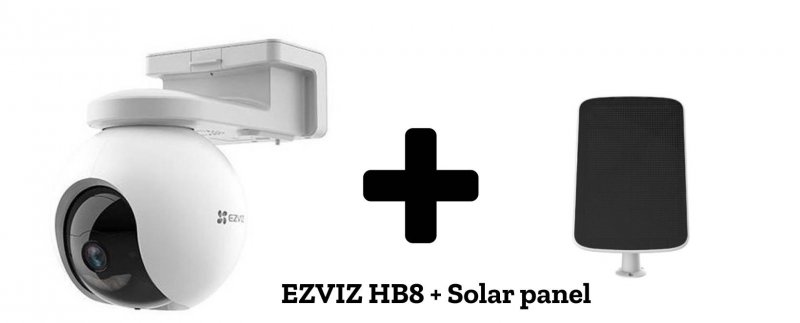 EZVIZ HB8 + Solar panel - obrázek produktu