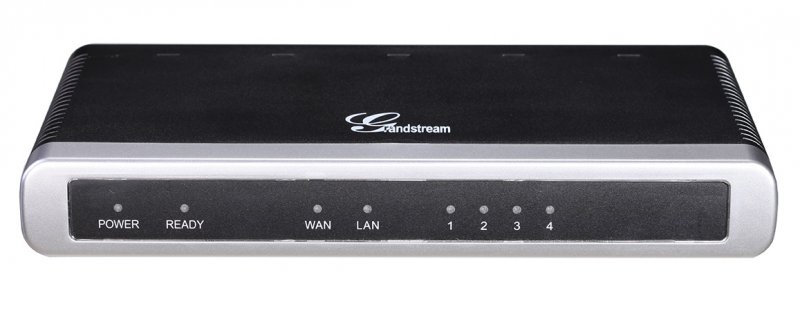 Grandstream GXW4104, VoIP, SIP, 4x FXO, 1x LAN, 1x WAN, H.624 - obrázek produktu