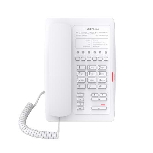 Fanvil H3 hotelový SIP bílý telefon, 2SIP, bez displ., progr. tl., USB, PoE - obrázek č. 1