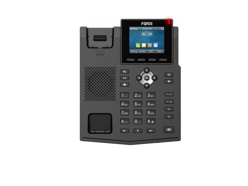 Fanvil X3SG Pro SIP telefon, 2,8"bar.disp., 4SIP, dual Gbit, PoE - obrázek č. 3