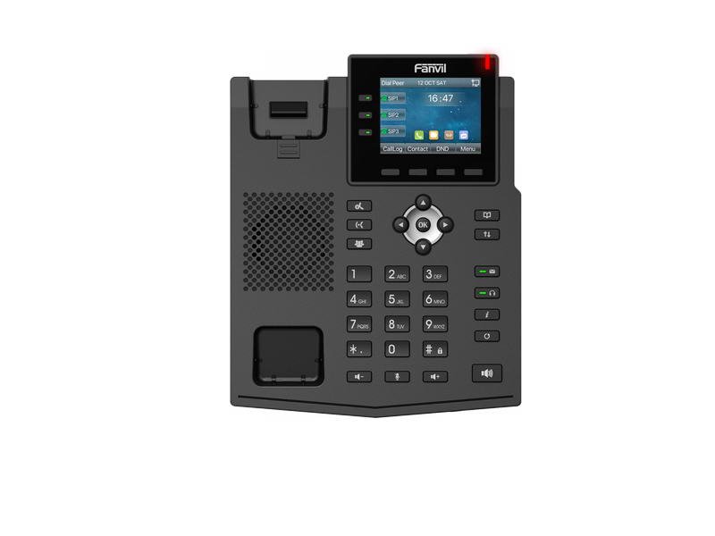 Fanvil X3U Pro SIP telefon 2,8"bar.disp., 6SIP, 3link.tl., dual Gbit, PoE - obrázek č. 5