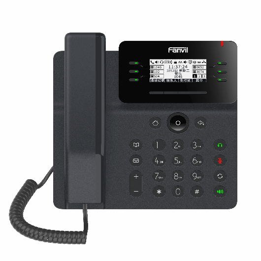 Fanvil V62 SIP telefon, 2,7"podsv.disp., 6SIP, 15DSS tl., USB, dual Gbit, PoE - obrázek produktu