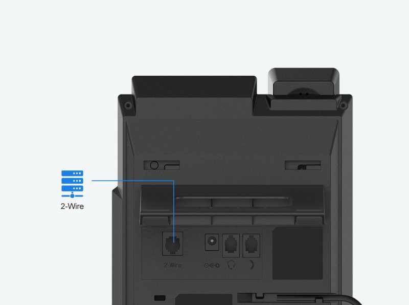 Fanvil X303-2, dvouvodičový IP telefon, 4 SIP účty, 2,4" barevný displej, 3DSS - obrázek č. 3