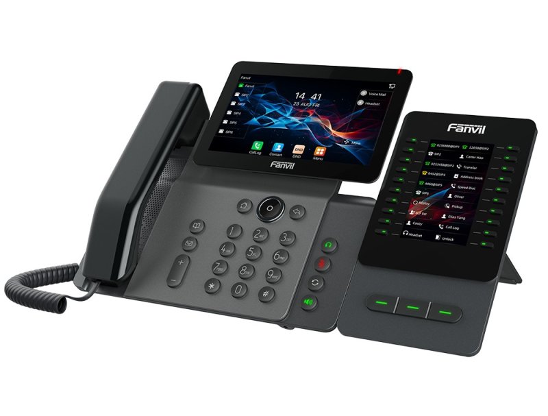 Fanvil EM60 rozšiřující modul pro telefony V65 / V66 / V66 Pro, 4,3" displej, 60 DSS - obrázek č. 2