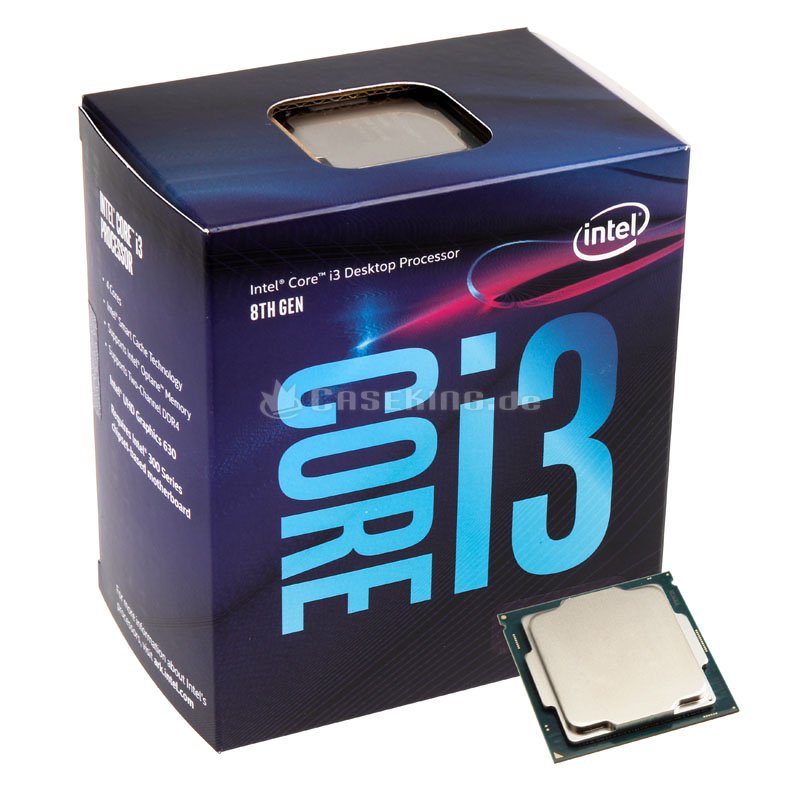 CPU INTEL Core i3-8300 BOX (3.7GHz, LGA1151, VGA) - obrázek produktu