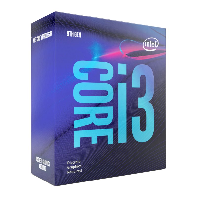 CPU Intel Core i3-9100F BOX (3.6GHz, LGA1151) - obrázek produktu