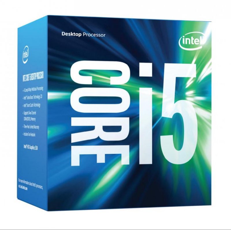 CPU INTEL Core i5-6400 BOX (2.7GHz, LGA1151, VGA) - obrázek produktu