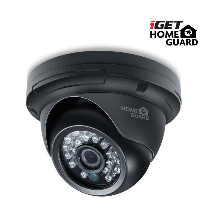 iGET HGPRO729 - CCTV HD 720p Dome barevná kamera IP66, BNC+Jack, noční přísvit IRLED 20m - obrázek produktu