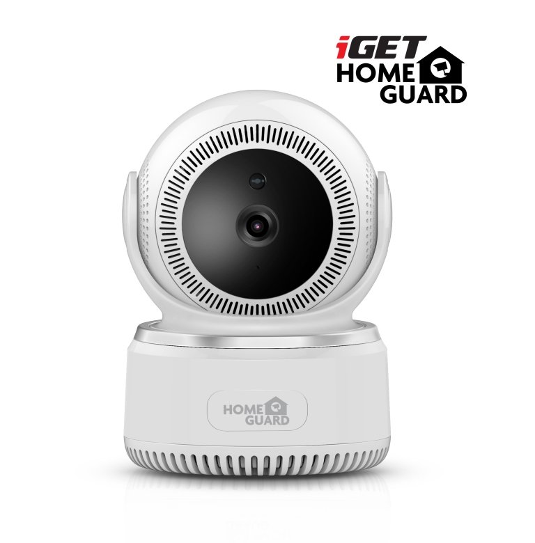 iGET HGWIP812 - bezdrát. rotační IP FullHD 1080p kamera, WiFi, zvuk, noční vidění, microSD slot - obrázek č. 1