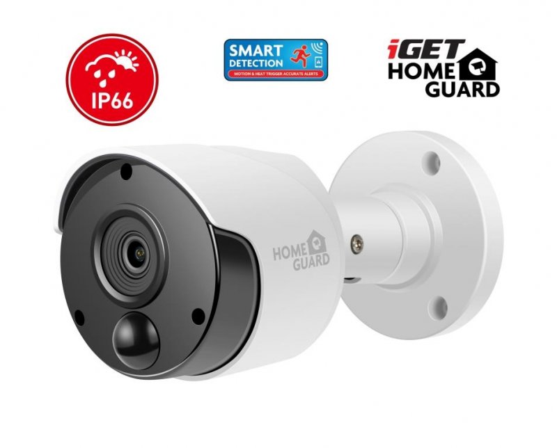 iGET HGNVK85304 - Kamerový PoE FullHD set, 8CH NVR + 4x IP 1080p kamera, SMART detekce, W/ M/ Andr/ iOS - obrázek č. 4