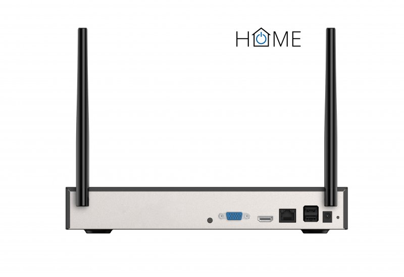 iGET HOME NVR N4C4 - CCTV bezdrátový Wi-Fi set FullHD 1080p, 4CH NVR + 4x kamera 1080p se zvukem - obrázek č. 2