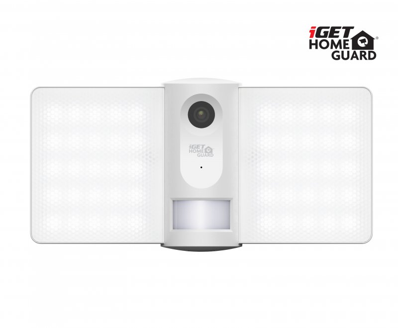iGET HGFLC890 - WiFi venkovní IP FullHD 1080p kamera s LED světlem a zvukem, IP66, 230V, siréna - obrázek č. 1