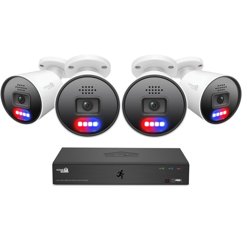 iGET HGNVK88604 - Kamerový MegaHD 6K PoE SMART set, 8CH NVR + 4xIP 6K kamera, zvuk, AI detekce - obrázek č. 2