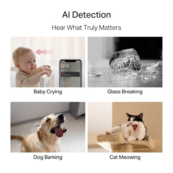 Mercusys MC230  Pan / Tilt Home Security WiFi Camera - obrázek č. 3