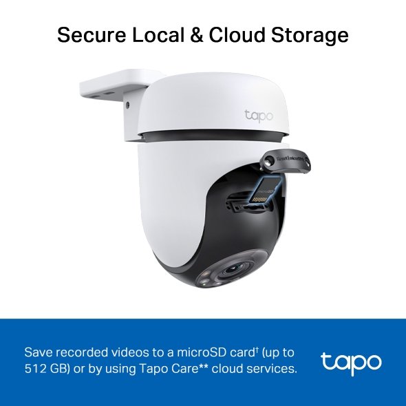 Tapo C510W Outdoor Pan/ Tilt Security WiFi Camera - obrázek č. 9
