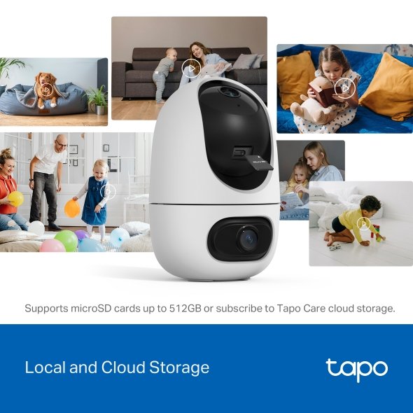 Tapo C245D Dual Lens Pan / Tilt Security Camera - obrázek č. 11