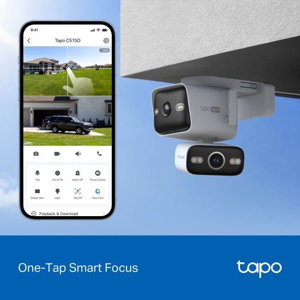 Tapo C575D Outdoo Dual Lens Pan / Tilt Camera - obrázek č. 12