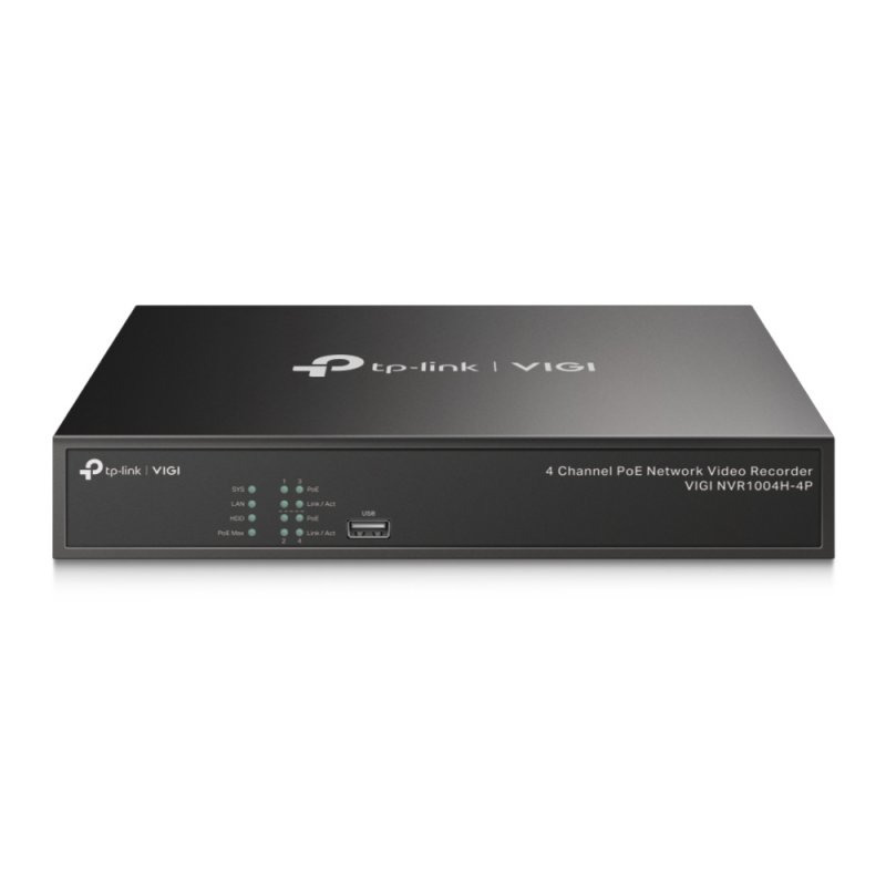 VIGI NVR1004H-4P 4 Channel POE Network Video Recorder - obrázek produktu