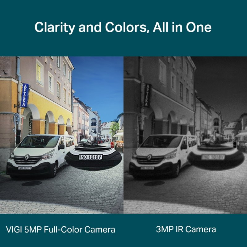 VIGI C350(2.8mm) 5MP Full-Color Bullet Net.cam. - obrázek č. 3