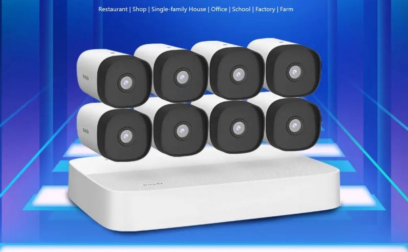 Tenda K8P-4TR - PoE kamerový set 4MPx, 8CH NVR + 8x IP kamera 4MPx IP67, zvuk, web. rozhraní, CZ app - obrázek č. 6