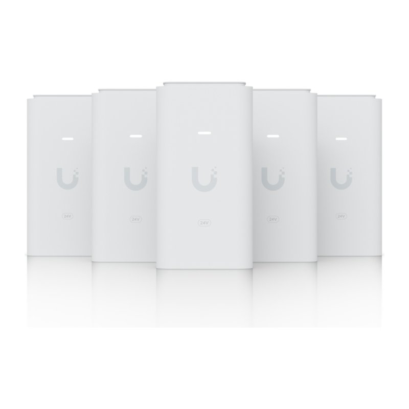 Ubiquiti UACC-Adapter-PoE-24-12W-5, PoE Adapter, 24V DC, 12W, 5-pack - obrázek produktu