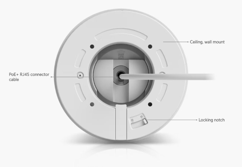Ubiquiti UVC-G6-Pro-Turret-W, UniFi Protect G6 Pro Turret, bílá - obrázek č. 3
