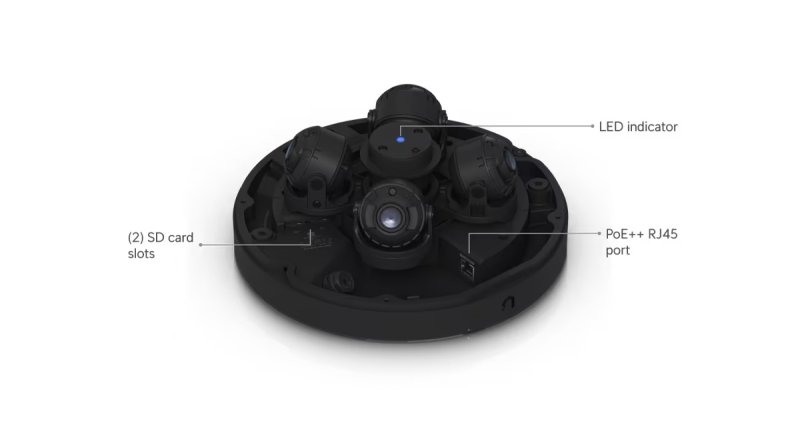 Ubiquiti UVC-AI-MS-4-B - UniFi Enterprise AI Multi Sensor 4, černá - obrázek č. 5