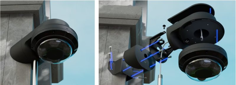 Ubiquiti UACC-AI-MS-4-AM-B - UniFi Enterprise AI Multi Sensor 4 Camera Arm Mount, černá - obrázek č. 9