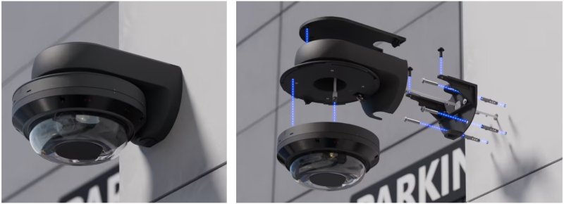 Ubiquiti UACC-AI-MS-4-AM-B - UniFi Enterprise AI Multi Sensor 4 Camera Arm Mount, černá - obrázek č. 7