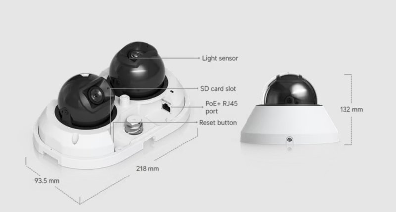 Ubiquiti UVC-AI-MS-2-W - UniFi Enterprise AI Multi Sensor 2, bílá - obrázek č. 9