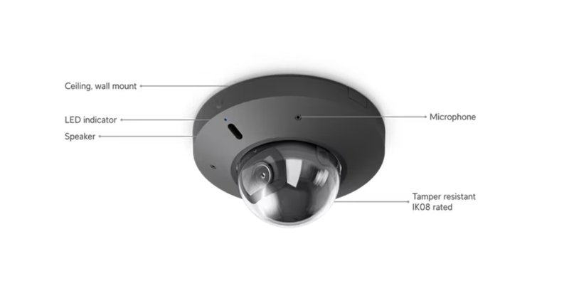 Ubiquiti UVC-G6-Mini-Dome-B - UniFi Enterprise G6 Mini Dome, černá - obrázek č. 5
