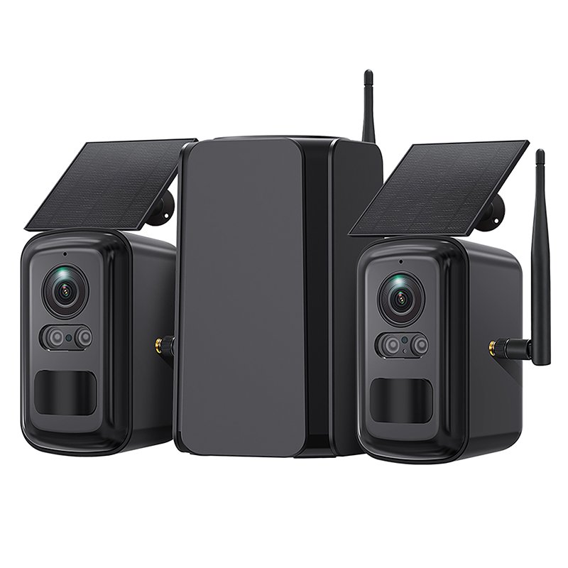 Set solárních kamer Viking HUB S02 / 8000 mAh /  mobilní aplikace /  outdoor - obrázek produktu