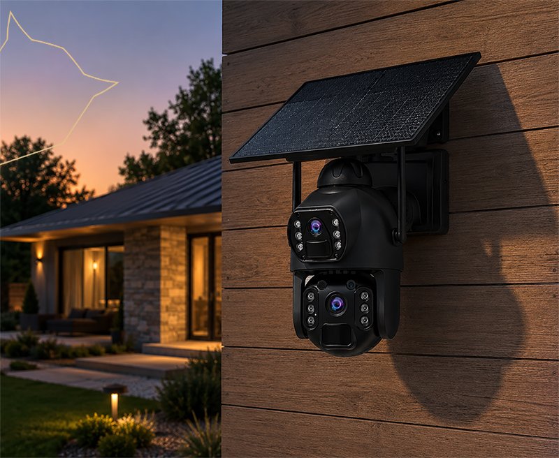 Solární HD kamera Viking HDs06 AOV WiFi / 20100 mAh /  mobilní aplikace /  outdoor - obrázek č. 4